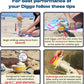 Diggo Dog Stake Beach Anchor - Dog Beach Essentials for All Dog Sizes - Unique 360° Head Rotating Combination Beach Lock System, Heavy Duty Tie Out Stake, Umbrella Sand Anchor, Designed for The Beach