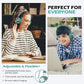 AILIHEN C8 Wired Headphones with Microphone and Volume Control Folding Lightweight Corded Headset for Cellphones Tablets Chromebook Phones Smartphones Laptop Computer PC Mp3/4 (Grey/Mint)