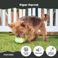 Barkbox Piper Parrot Dog Toy for Small Dogs, Perfect for Flipping Fun and Tearable Outer Layer with Bonus Toy Inside for Extra Playtime Excitement