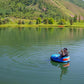 High Sierra II Inflatable Float Tube for Fishing and Angling by Caddis Sports