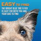 Nerf Dog Tire Flyer Outdoor Dog Toy, 10 Inch Flying Disc Dog Fetch Toy, Rubber Dog Toy for Medium Dogs and Large Dogs, Blue