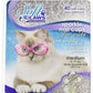 Soft Claws Nail Caps for Cats with Cleat Lock System - 40-Pack Cat Claw Caps for 4-6 Weeks of Protection - Long-Lasting Cat Scratch Deterrent for Furniture - Silver Sparkle, Medium