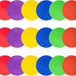 Spot Markers 9 Inch Non Slip Rubber Floor Markers Flat Field Cones Poly Dots for Soccer Basketball Sports Speed Agility Training and Drills