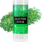 Mysense Green Body Glitter Stick, St Patricks Day Accessories, Face Hair Glitter Gel for Kids, Festival Rave Outfit for Women, Sparkling Mermaid Sequins Chunky Glitter Makeup, 0.56oz