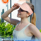 GXCROR Sports Sun Visor Hat Men Women, Lightweight Breathable Quick Dry Sports Sun Hat for Running Golf Tennis