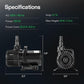 VIVOSUN 5300 GPH Submersible Water Pump, 310W Pond Pump, Ultra Quiet Aquarium Pump with 20FT. Lift Height for Pond Waterfall, Fish Tank, Statuary, or Hydroponics