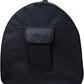 Fabric Portable Pet Kennel/Shelter, Single, Black 20"x20"x19.5" - Car Seat-Belt Fixture Included