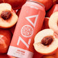 ZOA Zero Sugar Energy Drinks, White Peach - Sugar Free with Electrolytes, Healthy Vitamin C, Amino Acids, Essential B-Vitamins, and Caffeine from Green Tea - 16 Fl Oz (12-Pack)