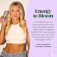 Bloom Nutrition Sparkling Energy Drink - Natural Caffeine, Zero Sugar, 180mg Caffeine - Antioxidant-Rich with Green Coffee Bean, Green Tea Extract, Prebiotics - Orange - 12oz 24 Pack