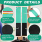 Shappy 2 Pairs Gymnastics Sticky Toes Tumbling Equipment, Cheer Coach Essentials, Back Handspring Helper for Stunt Coach, Athlete Adjustable Bands, Help Training Back Flip Tuck