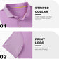 Mens Polo Shirts Short Casual Solid Stylish Dry Fit Performance Designed Collared Golf Polo Shirts for Men