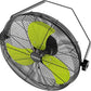 2600 CFM 14 inch Outdoor High Velocity Wall Mounted Fan, 3-Speed Metal Fans with IP44 Enclosure Motor, Industrial Grade Weatherproof Wall Fan for Patio, Greenhouse, Garage, and Gazebo