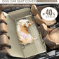 Back Seat Extender for Dogs, Heavy Duty Dog Car Seat Cover for Back Seat and Aggressive Chewer, Large Hard Bottom Car Seat Cover for Dogs, Dog Hammock for Car, Travel Pet Car Bed for Car, SUV, Truck