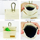 Dog Treat Pouch, Lvory Pocket Sized Pet Training Pouch, Cotton Fabric, Hand Free Dog Walking Bag with Carabiner, Self-Closing Pet Feed Snack Reward, for Puppy Travel or Outdoor Use