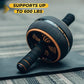 Ab Roller Wheel - Ab Wheel Roller & Knee Mat - Rueda Para Abdominales - Abdominal Wheel - Abs Roller for Men & Women - Home Gym Equipment