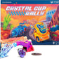 SimplyFun Crystal Cup Rally - Educational Kids Game - Develops Reasoning Skills, Planning, & Strategic Thinking - 2-5 Players, Ages 7 & Up
