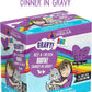 Weruva B.F.F. OMG - Best Feline Friend Oh My Gravy!, Booya! Beef & Chicken in Gravy Cat Food, 2.8oz Pouch (Pack of 12)