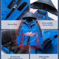 CREATMO US Men's Mountain Waterproof Ski Jacket - Windproof Snowboarding Warm Winter Coat Raincoat