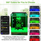 hygger 50W Smart Aquarium Light, Bluetooth LED Light with App Control, Full Spectrum Fish Tank Light with 24/7 Lighting Cycle, 5 Modes, Adjustable Timer, for 36"-42" Freshwater Planted Tank