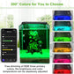 hygger 35W Smart Aquarium Light, Bluetooth LED Light with App Control, Full Spectrum Fish Tank Light with 24/7 Lighting Cycle, 5 Modes, Adjustable Timer, for 24"-30" Freshwater Planted Tank