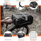 YEEGO DIRECT Bike Basket Rear, Folding Large Capacity Rear Bike Baskets, Collapsible Bicycle Storage Bike Milk Crate Rear Rack,Waterproof Cover for Shopping,Outings,Pets E-Bike Accessories (Black)