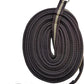 Soft Padded Lunge Line Rein Lead for Horses 27ft Looped Handle Swivel Clip (Brown/Beige)