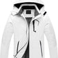 CREATMO US Men's Mountain Waterproof Ski Jacket - Windproof Snowboarding Warm Winter Coat Raincoat