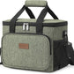 Lifewit Large Lunch Bag Insulated Lunch Box Soft Cooler Cooling Tote for Adult Men Women, Dark Green 24-Can (15L)
