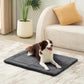 Made4Pets Dog Crate Pad Bed for Large Dogs, Washable & Reversible, Anti-Slip Kennel Mat for Cozy Sleeping, Soft Fluffy Dog Bed for Indoor & Outdoor Use, 36"x27", Dark Gray