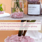 Rose Quartz Healing Crystal Chips Bulk Gemstones Sets Tumbled Crushed Stones Crushed Crystals Natural Rocks for Fountain Rocks Decoration Reiki Energy Balancing Meditation Aquarium Gravel 0.44lb