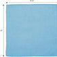 S&T INC. 100 Pack Microfiber Cleaning Cloth, Bulk Towels for Home, Reusable Microfiber Towels for Cars, Cleaning Rags, Light Blue, 11.5 Inches x 11.5 Inches, 100 Count