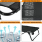 Elevated Raised Small Meduim Dog Bed Cots,Cooling Foldable No Assembly Need Pet Hammock Bed with Breathable Mesh, Indoor Outdoor Dog Pet Bed for Small Meduim Dogs, Chew Proof, Black