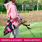 SOPOGER Archery Hip Quiver for Arrows - 3 or 4 Tube Bow Belt Quiver Waist Hanged for Youth Teens Adults Compound Bow Recurve Bow Target Shooting