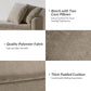 HULALA HOME Modern Storage Bench with Throw Pillows, 59.4" Extra Long Bedroom Ottoman Bench for End of Bed, Comfy Upholstered Footstool for Entryway Dining Room Living Room, Brown