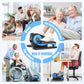 ANCHEER Under Desk Elliptical, Electric Leg Exerciser While Sitting for Seniors, Fully Assembled Motorized Ellipse Leg Exerciser Seated Elliptical Machine with 12 Adjustable Speeds