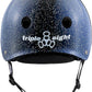 Triple Eight Deep Cover Helmet - Ideal for Skateboarding, Bicycling, BMX, and Roller Skating
