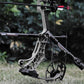 LWANO Single Side Adjustable V-Bar Mount Quick Disconnect Bow Rod Stabilizer, Archery Compound Recurve Bow Stabilizer Single Sidebar Back bar stabilizer Mount