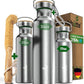 Blockhütte Vacuum Insulated Stainless Steel Water Bottle I 17 oz I Wide Mouth Metal Bottle for hot and cold drinks I BPA-Free I perfect for Travel, School I Kids, Adults, Water Canteen, Sports, flask