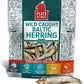 PLATO Pet Treats Fish Dog Treats - Air-Dried, Single Ingredient Dog Treat - with Omega 3 & 6 Fatty Acids to Support Skin and Coat - 100% Whole Fish - Wild Caught Baltic Herring Dog Treats - 3oz