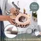 JanYoo Hamster Guinea Pig Supplies Bed Accessories House Hedgehog Cage Supplies Chinchilla Ferret Rat Gerbil (S,Giraffe)