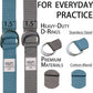 Yoga Exercise Adjustable Straps 8FT with Durable D-Ring for Pilates & Gym Workouts | Hold Poses, Stretch, Improve Flexibility & Maintain Balance