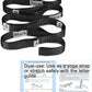 Stretching Strap Yoga Strap with 10 Loops, Non-Elastic Stretch Band for Physical Therapy, Flexibility, Exercise, Pilates, Dance & Gymnastics Workout
