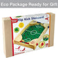 Flipkick: Wooden Tabletop Football/Soccer Pinball Games, Indoor Portable Sport Table Board for Kids and Family