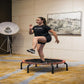 JumpSport 350 PRO Indoor Heavy Duty Fitness Trampoline, 39-inch | 36 Premium EnduroLast 4 Elastic Cords | Customized Bounce with 7 Settings | 300 lb Wt. Rating | 60-Day Free Trial to 350+ Videos