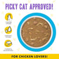 Weruva B.F.F. OMG - Best Feline Friend Oh My Gravy!, Chicken Cloud 9 with Chicken in Gravy, 5.5oz Can (Pack of 8)