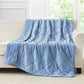 Cozy Bliss Cooling Blanket for Hot Sleepers, Q-Max 0.4 Cooling Comfort for Girls Boys, Cold Blankets for Night Sweats Sleeping, Ultra-Cool Lightweight Breathable Summer Blanket for Travel