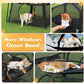 Extra Large Catio Outdoor Cat Enclosure, Rywell 3-Tier Spacious Outdoor Cat Tent, Weatherproof&Sunproof with 5 Windows, Foldable Cat Enclosure for Patio, Camping, Indoor(Includes Carry Bag)