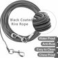 Tie Out Cable for Dogs,100FT Dog Leads,Heavy Duty Tie Out Cable for Large Dogs Up to 125lbs,Durable Dog Runner Tether Line for Outdoor,Yard