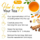20 Tea Bags - Anti-Inflammaherb Loose Leaf Tea, 100% Natural from Ginger, Turmeric, Peppermint, Black Pepper, Cinnamon. No Sugar, No Caffeine, No Gluten, Vegan