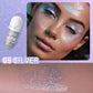 DAGEDA Body Glitter Gel, Roll-on Face Glitter for Mermaid Makeup Festival Rave Accessories, Holographic Hair Glitter Gel,Body Shimmer Halloween Makeup for Rave Party (Silver)